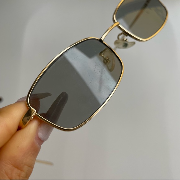 Sunglasses Bundles - Mini Rectangle Gold + Aldo Gold Frame Cateye - Picture 2 of 8